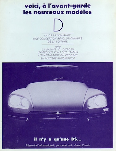 Il n'y a qu'un DS : Citroën gamme D "DSpécial" "DSuper"